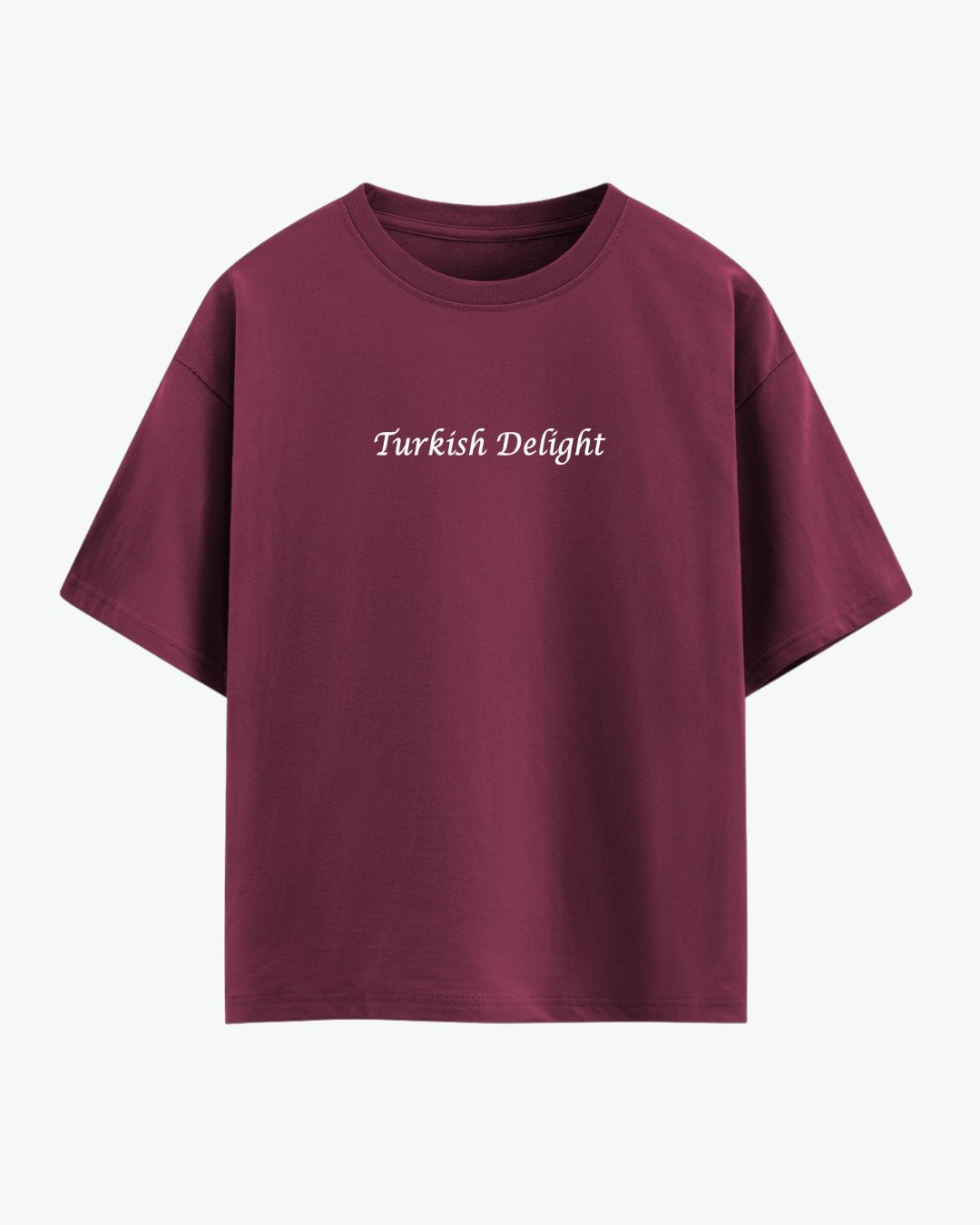 Hepsitrent Turkish Delight Baskılı Oversize T-shirt