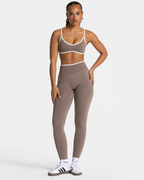 TEVEO Contrastline Mocha Bralette