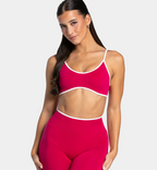 TEVEO Contrastline Raspberry Bralette