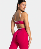 TEVEO Contrastline Raspberry Bralette