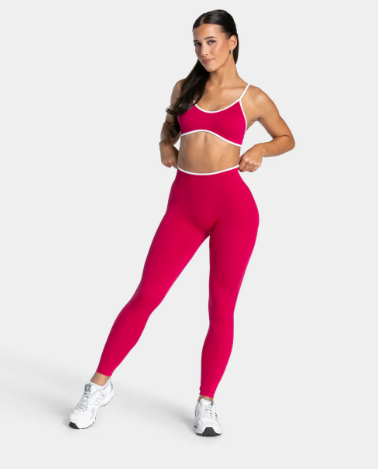 TEVEO Contrastline Raspberry Bralette