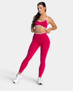 TEVEO Contrastline Raspberry Bralette