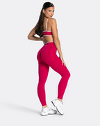 TEVEO Contrastline Raspberry Bralette