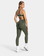 TEVEO Contrastline Khaki Bralette