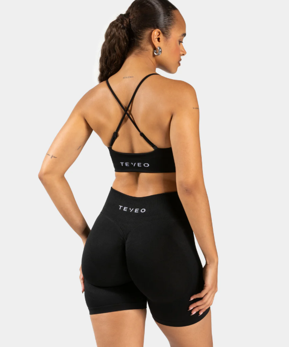 TEVEO Charming Pro Schwarz Bralette