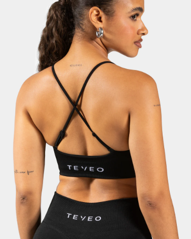 TEVEO Charming Pro Schwarz Bralette