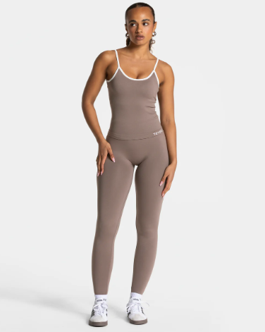 TEVEO Contrastline Cami Top Askılı Spor Atlet