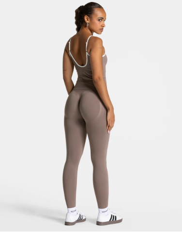 TEVEO Contrastline Cami Top Askılı Spor Atlet
