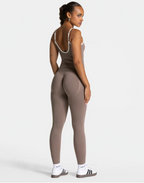 TEVEO Contrastline Cami Top Askılı Spor Atlet