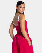 TEVEO Contrastline Cami Top Askılı Spor Atlet