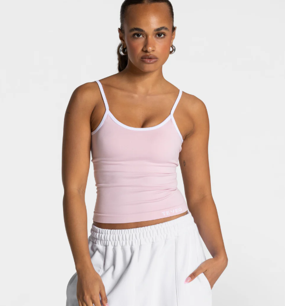 TEVEO Contrastline Cami Top Askılı Spor Atlet