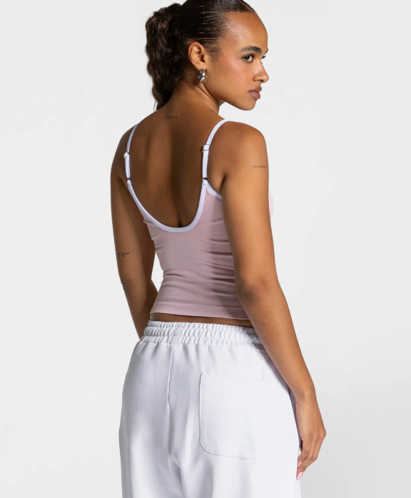 TEVEO Contrastline Cami Top Askılı Spor Atlet